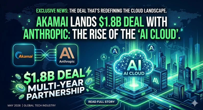 Akamai Lands $1.8B Deal with Anthropic: The Rise of the AI Cloud