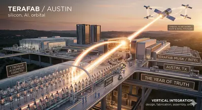 Elon Musk’s $25B Terafab: A New Vertical Chip Factory to Power Tesla and SpaceX