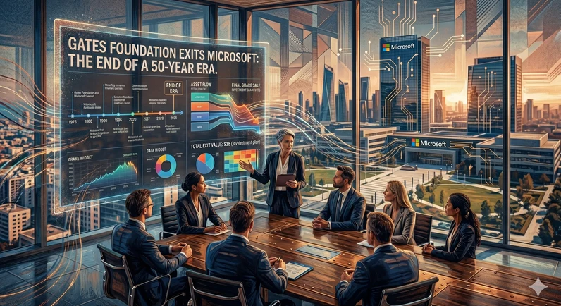 Gates Foundation exits Microsoft