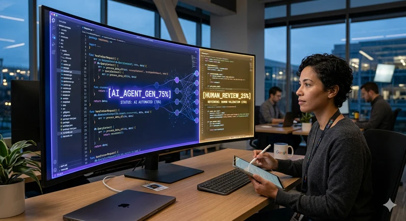 Google’s 75%: The End of Code Authorship