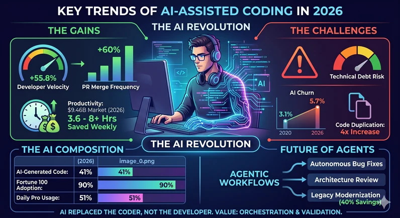 The AI Coding Revolution: Metrics of the New Software Lifecycle