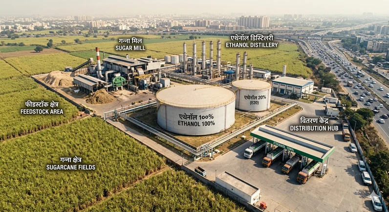 Why is India moving towards higher ethanol blending?
